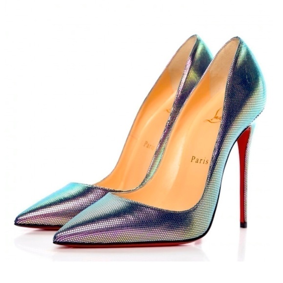 Christian Louboutin Tissu Scarabe Digitale , So Kate 120mm Pumps EU37 - Picture 1 of 11